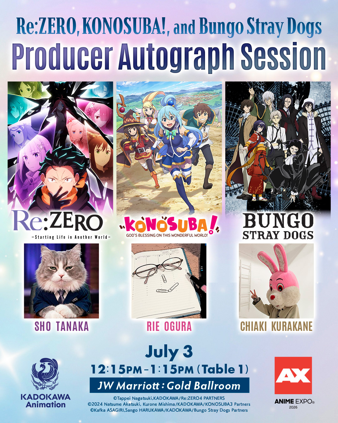 Producer Autograph Session