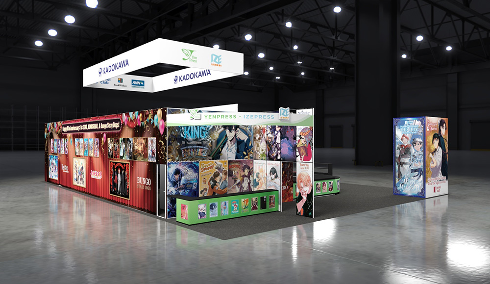 KADOKAWA Booth Exhibit