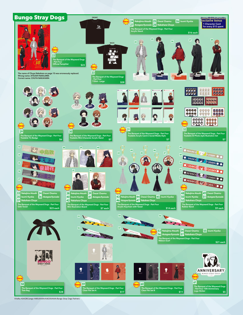 Merchandise Catalog