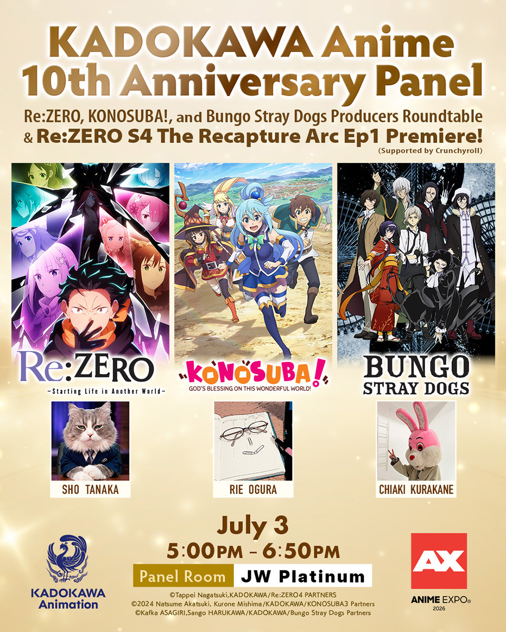 KADOKAWA Anime 10th Anniversary Panel