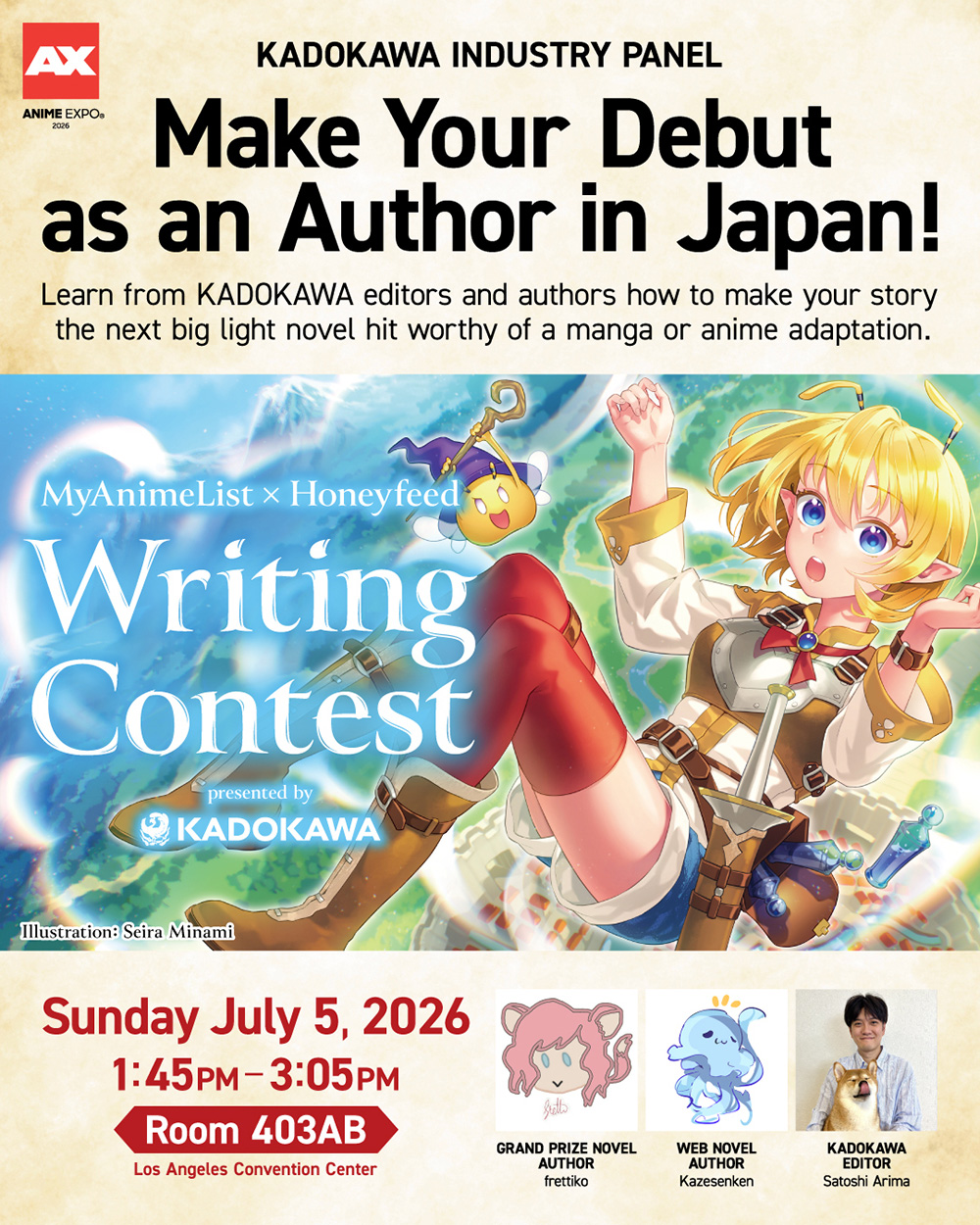Make Your Debut as an Author in Japan!